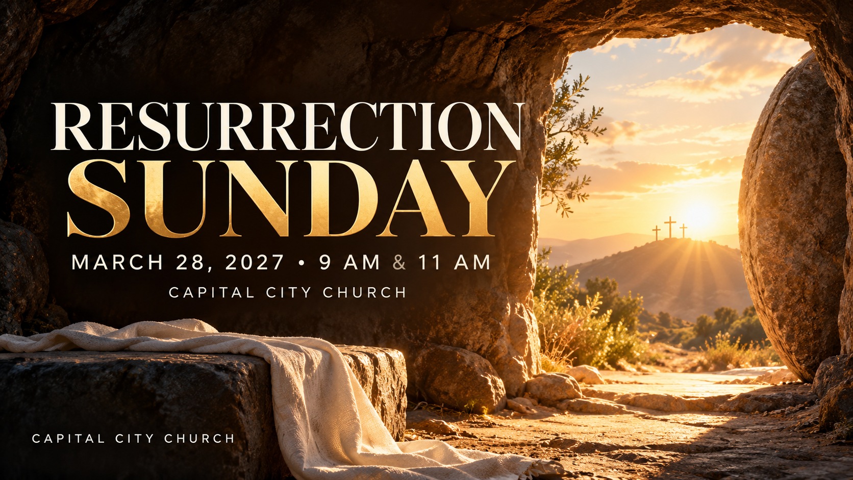 Resurrection Sunday | He Is Risen!. Capital City Church.