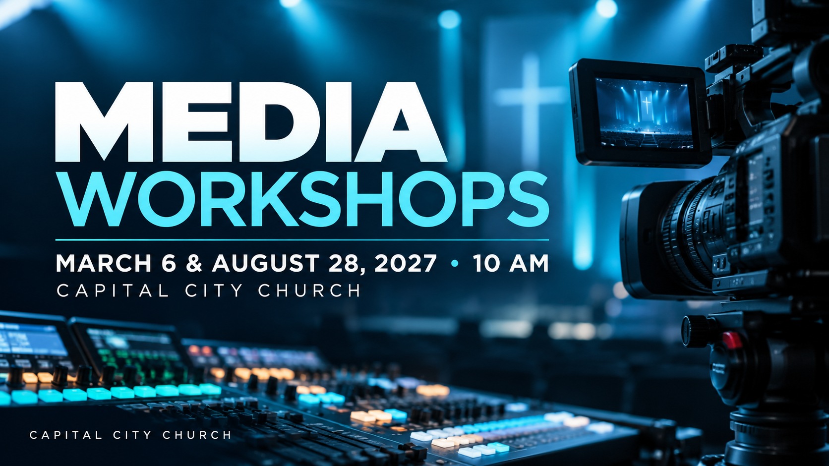 Media Workshop | August. Capital City Church.