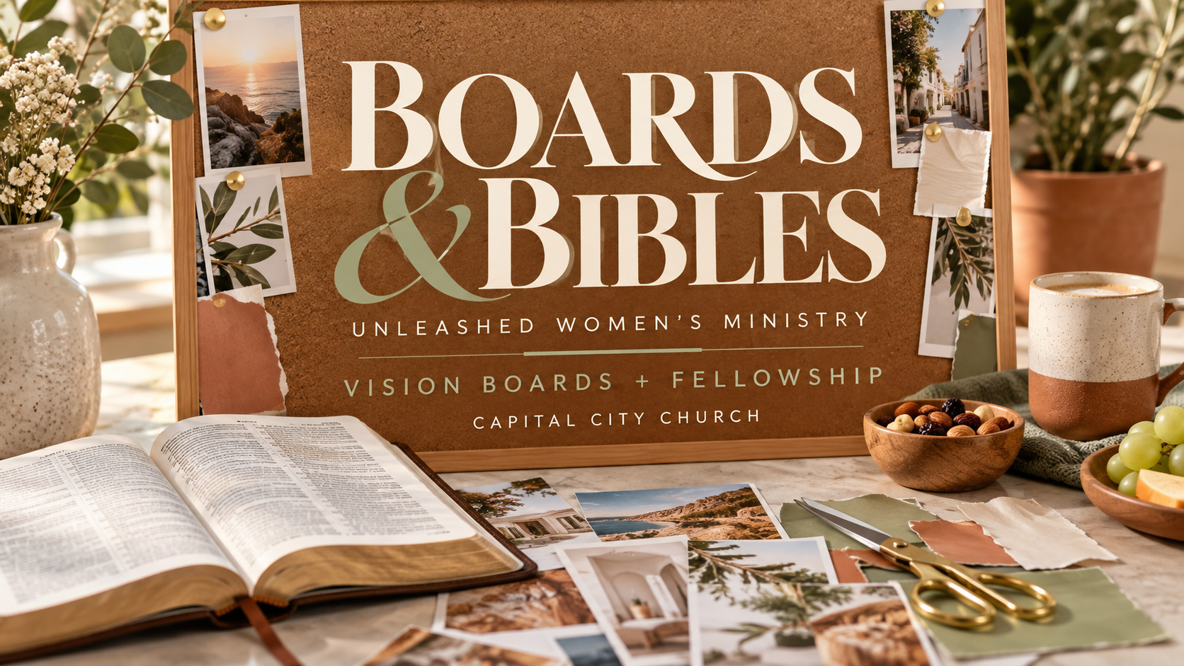 Unleashed Women's Ministry - Boards & Bibles. Capital City Church.